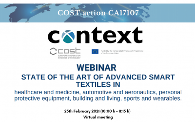 CONTEXT presents the state-of-the-art of advanced textile materials