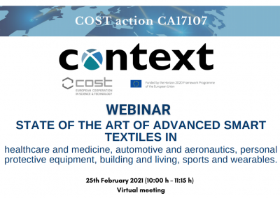 CONTEXT presents the state-of-the-art of advanced textile materials