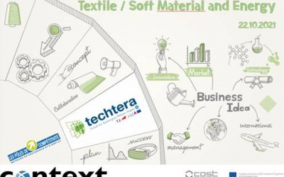 TECHTERA organized a webinar on Textile / Soft Material and Energy as a CONTEXT Virtual Mobility Grant